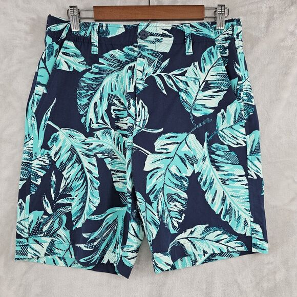 Under Armour Mens Performance Golf Chino Shorts‎ Size 32 Floral Blue - Picture 1 of 8